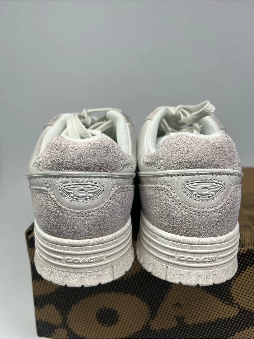 Coach SoHo Distressed Sneakers Size 9